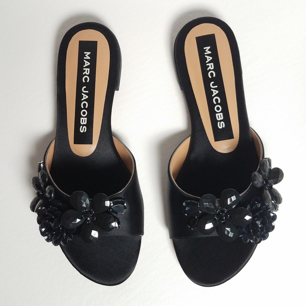 Marc Jacobs Black Sandals